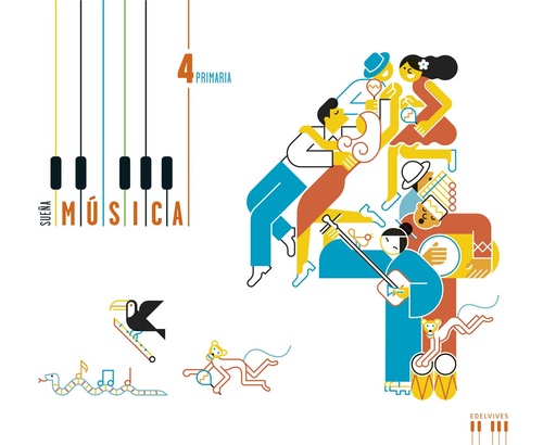 [9788414007341] Música 4º primaria. Sueña música (Libro + cuaderno)