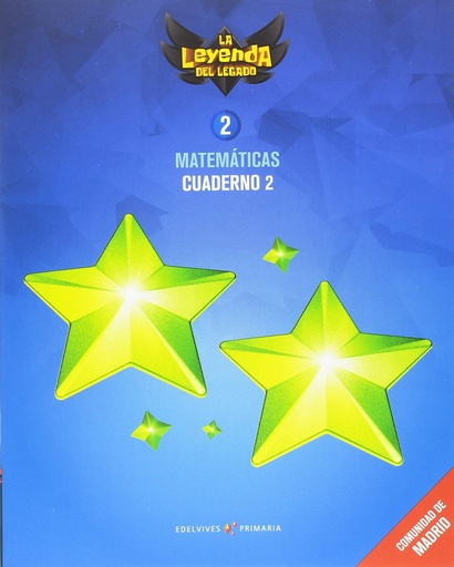 [9788414013960] Proyecto: La leyenda del Legado. Matemáticas 2 - Comunidad de Madrid : Cuaderno 2