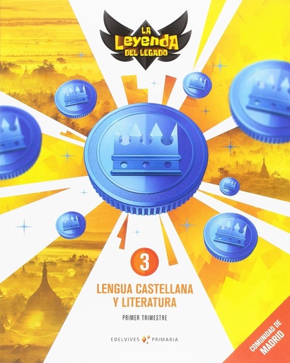 [9788414014110] Proyecto: La leyenda del Legado. Lengua castellana y Literatura 3. Comunidad de Madrid. Trimestres