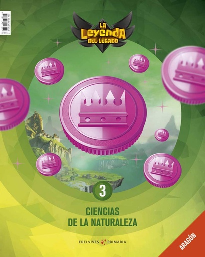 [9788414016299] Proyecto: La leyenda del Legado. Ciencias de la Naturaleza 3. Aragón : Adenda
