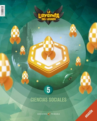 [9788414016473] Proyecto: La leyenda del Legado. Ciencias Sociales 5. Aragón : Adenda