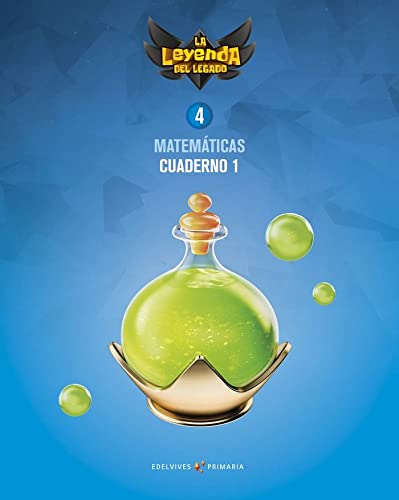 [9788414020074] Proyecto: La leyenda del Legado. Matemáticas 4. Cuaderno 1