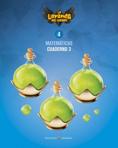 [9788414020098] Proyecto: La leyenda del Legado. Matemáticas 4. Cuaderno 3
