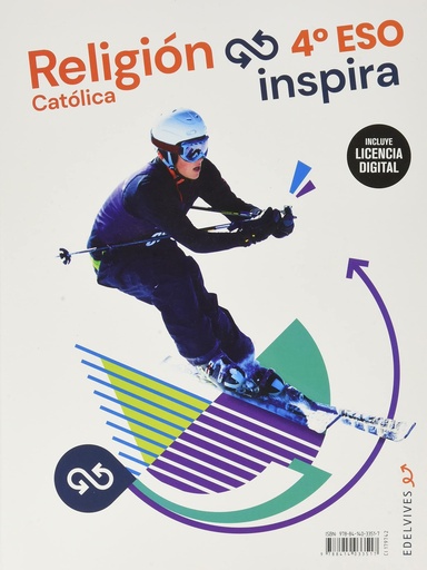 [9788414033517] Proyecto Inspira - Religión Católica 4 ESO