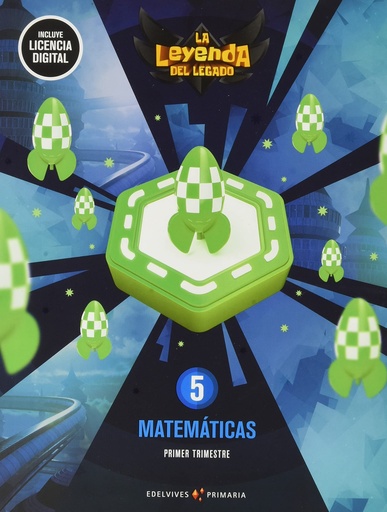 [9788414034293] Proyecto: La leyenda del Legado. Matemáticas 5. Trimestres