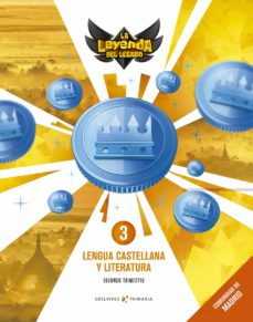 [9788414034491] Proyecto: La leyenda del Legado. Lengua castellana y Literatura 3. Comunidad de Madrid. Trimestres