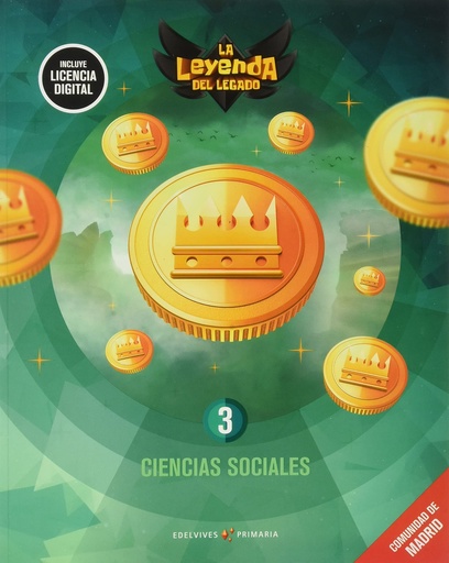 [9788414034521] Proyecto: La leyenda del Legado. Ciencias Sociales 3. Comunidad de Madrid