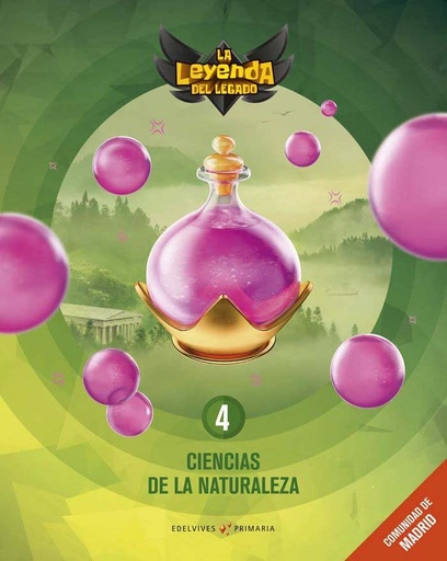 [9788414034552] Proyecto: La leyenda del Legado. Ciencias de la Naturaleza 4. Comunidad de Madrid