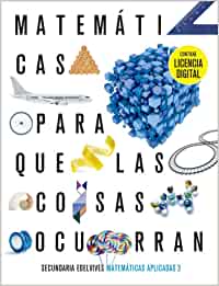 [9788414034859] Proyecto: Para que las cosas ocurran - Matemáticas orientadas a las Enseñanzas Aplicadas 3