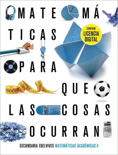 [9788414034903] Proyecto: Para que las cosas ocurran - Matemáticas orientadas a las Enseñanzas Académicas 4