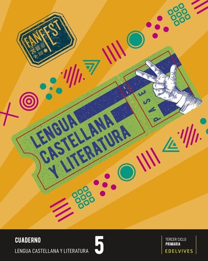 [9788414038017] Proyecto: FanFest. Lengua castellana y Literatura 5 - Cuaderno