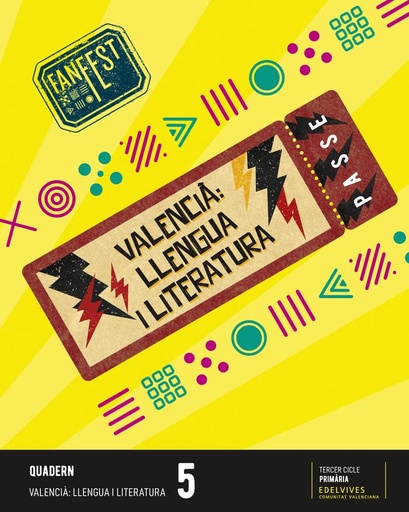 [9788414039366] Projecte: FanFest. Valencià : Llengua i Literatura 5 - Quadern
