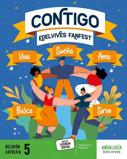 [9788414043462] Proyecto: FanFest. Religión católica 5 [Andalucía]