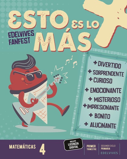 [9788414043950] Proyecto: FanFest. Matemáticas 4. Trimestres