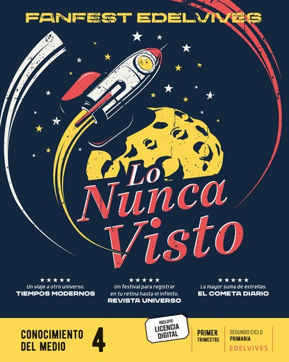 [9788414043967] Proyecto: FanFest. Conocimiento del medio 4. Trimestres