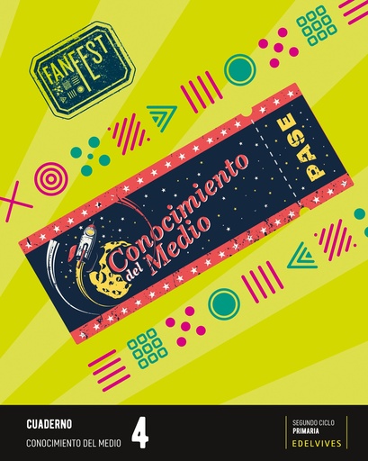[9788414044025] Proyecto: FanFest. Conocimiento del medio 4 - Cuaderno