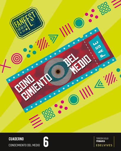 [9788414044056] Proyecto: FanFest. Conocimiento del medio 6 - Cuaderno