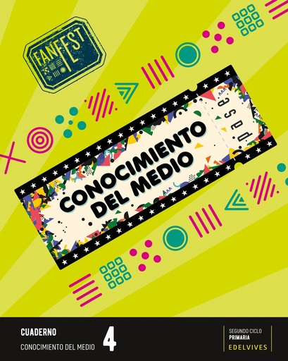 [9788414044261] Proyecto: FanFest. Conocimiento del medio 4 - Cuaderno [Línea 2 - Valencia]
