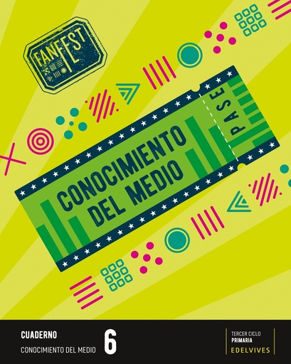 [9788414044292] Proyecto: FanFest. Conocimiento del medio 6 - Cuaderno [Línea 2 - Valencia]