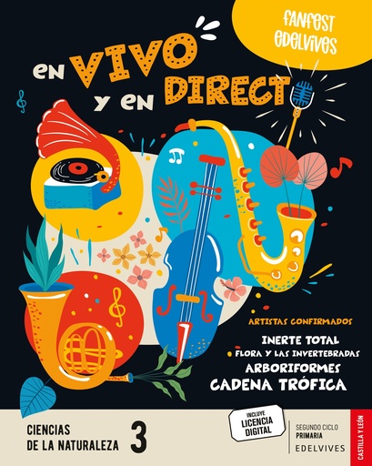 [9788414045152] Proyecto: FanFest. Ciencias de la Naturaleza 3 [Castilla y León]