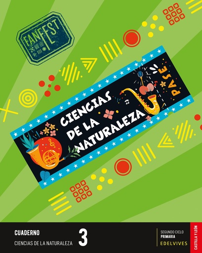[9788414045299] Proyecto: FanFest. Ciencias de la Naturaleza 3 - Cuaderno [Castilla y León]