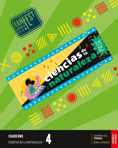[9788414045626] Proyecto: FanFest. Ciencias de la Naturaleza 4 - Cuaderno [Comunidad de Madrid]