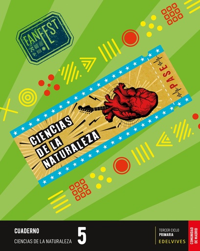 [9788414045657] Proyecto: FanFest. Ciencias de la Naturaleza 5 - Cuaderno [Comunidad de Madrid]
