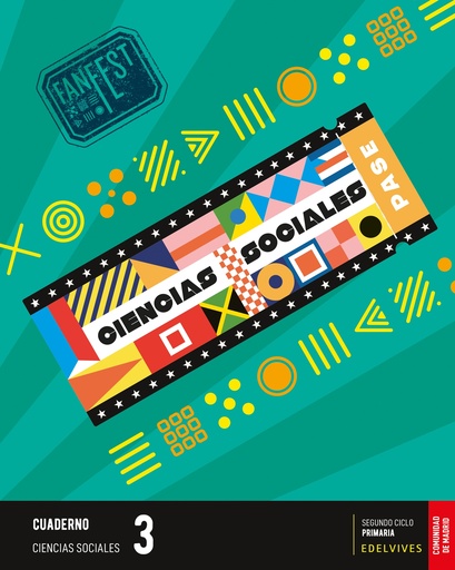 [9788414045787] Proyecto: FanFest. Ciencias Sociales 3 - Cuaderno [Comunidad de Madrid]