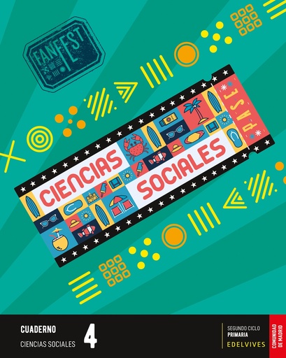 [9788414045817] Proyecto: FanFest. Ciencias Sociales 4 - Cuaderno [Comunidad de Madrid]