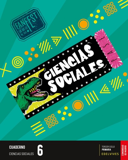 [9788414045879] Proyecto: FanFest. Ciencias Sociales 6 - Cuaderno [Comunidad de Madrid]