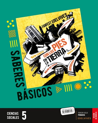 [9788414046135] Proyecto: FanFest. Ciencias Sociales 5 [Murcia]