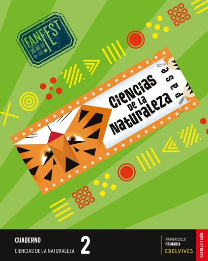 [9788414046258] Proyecto: FanFest. Ciencias de la Naturaleza 2 - Cuaderno [Castilla y León]