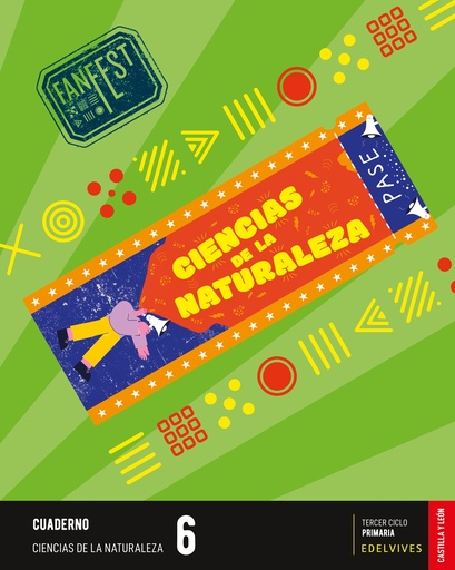 [9788414046319] Proyecto: FanFest. Ciencias de la Naturaleza 6 - Cuaderno [Castilla y León]