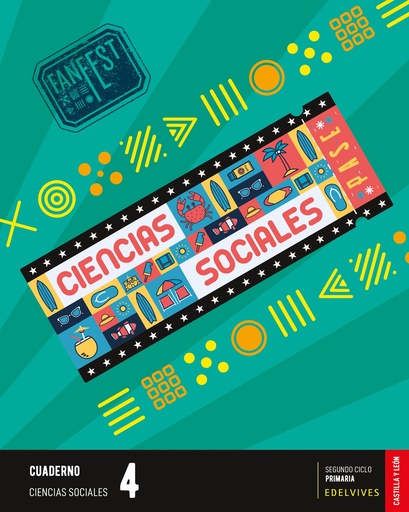 [9788414046371] Proyecto: FanFest. Ciencias Sociales 4 - Cuaderno [Castilla y León]