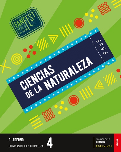[9788414046463] Proyecto: FanFest. Ciencias de la Naturaleza 4 - Cuaderno [Aragón]