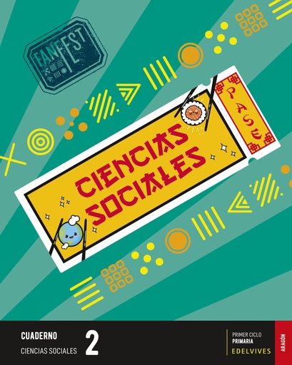 [9788414046524] Proyecto: FanFest. Ciencias Sociales 2 - Cuaderno [Aragón]
