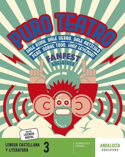 [9788414048504] Proyecto: FanFest. Lengua castellana y Literatura 3 [Andalucía]