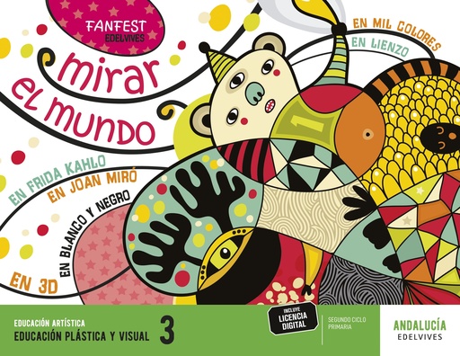 [9788414048535] Proyecto: FanFest. Educación Plástica y Visual 3 [Andalucía]