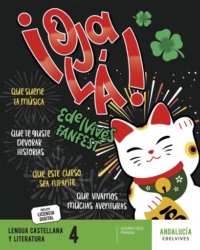 [9788414048542] Proyecto: FanFest. Lengua castellana y Literatura 4 [Andalucía]