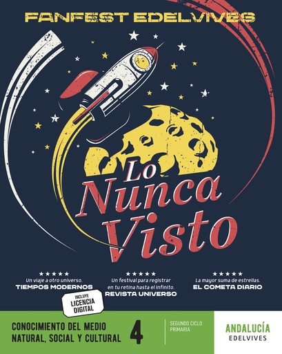 [9788414048566] Proyecto: FanFest. Conocimiento del medio 4 [Andalucía]