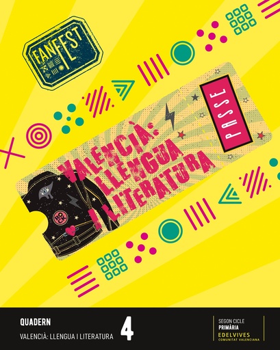 [9788414049136] Projecte: FanFest. Valencià : Llengua i Literatura 4 - Quadern