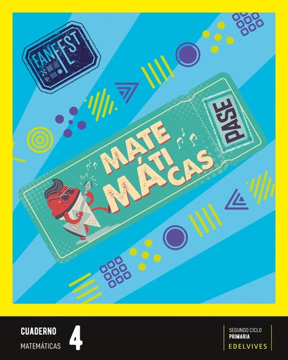 [9788414050040] Proyecto: FanFest - Matemáticas 4 - Cuaderno [Castilla y León - Galicia]