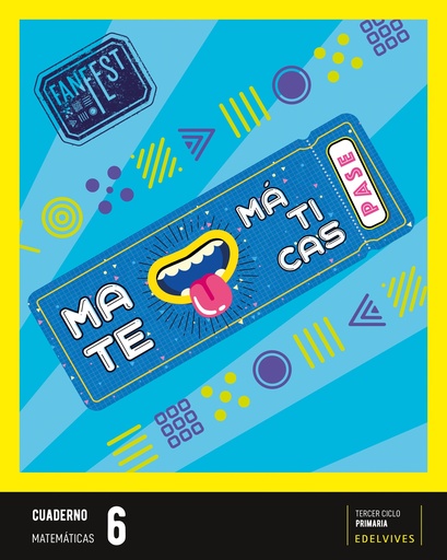 [9788414050149] Proyecto: FanFest - Matemáticas 6 - Cuaderno [Castilla y León - Galicia]