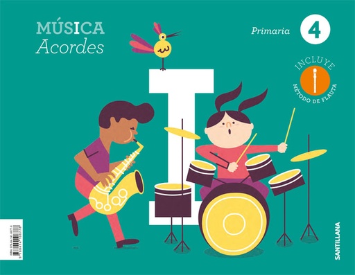 [9788414106778] MÚSICA ACORDES 4 PRIMARIA