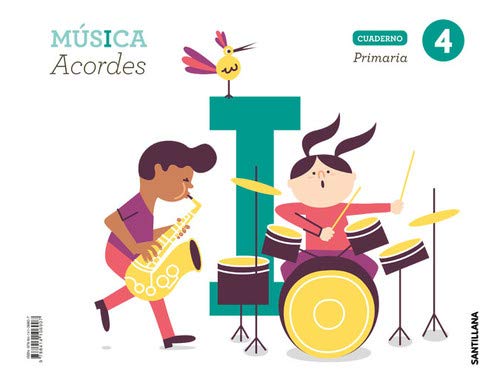 [9788414106907] CUADERNO MÚSICA ACORDES 4 PRIMARIA