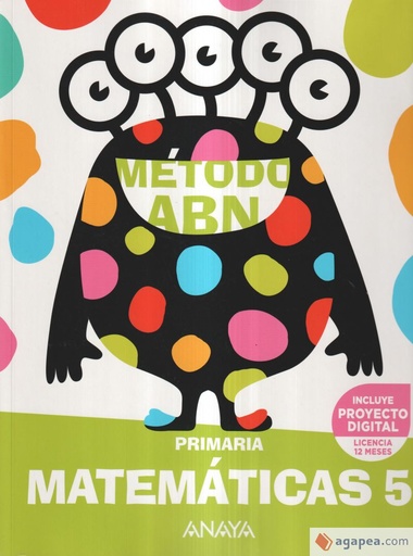 [9788414302712] Matemáticas ABN 5.