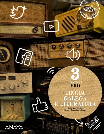 Lingua Galega e Literatura 3. (Operación Mundo)