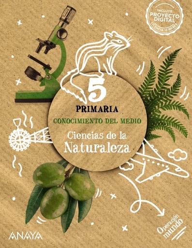 [9788414333198] Conocimiento del Medio. Ciencias de la Naturaleza 5.