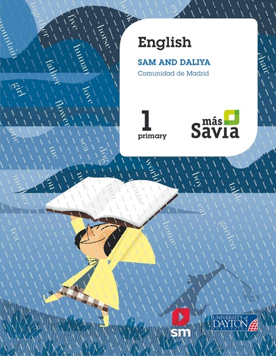 [9788417061821] English. Sam and Daliya. 1 Primary. Más Savia. Madrid