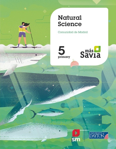 [9788417291297] Natural science. 5 Primary. Más Savia. Pupil's Book. Madrid